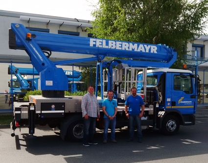 Felbermayr zählt zu den Top-Vermietunternehmen in Österreich.    Als erster Großvermieter in Österreich hatte Felbermayr im letzten Jahr unseren CITY-STEIGER ® TU 285 übernommen.