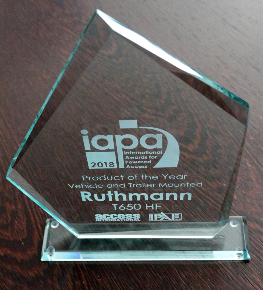 IAPA Award 2018 Miami - Ruthmann Steiger T 650 HF